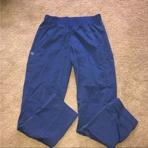 WonderWink Scrub Pants Navy Blue Small Petite
